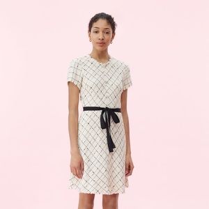 Rebecca Taylor Plaid Tweed Dress